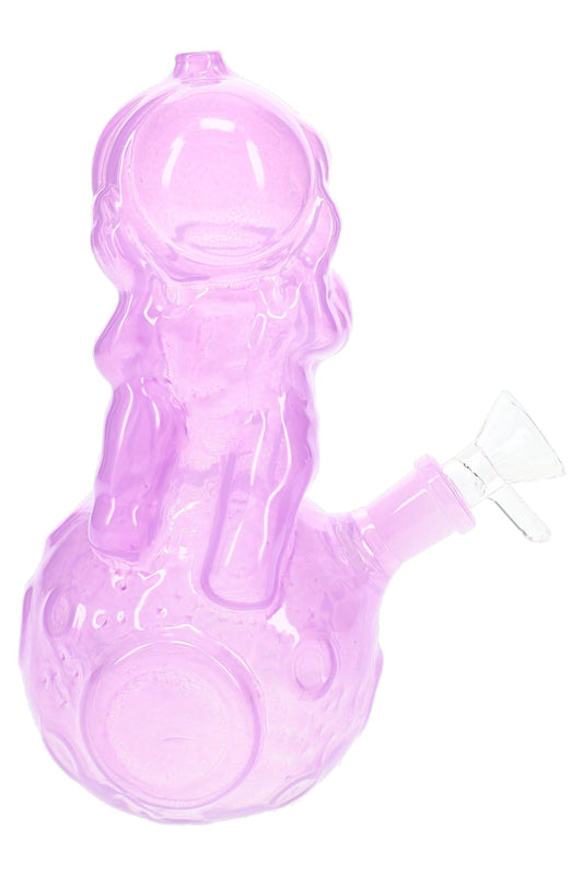 Astronaut Glass Bong “Moon Walker” – 7″ – Assorted Colors - Discreet Smoker