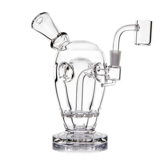 MJ Arsenal Voyager Mini Dab Rig – 7″ – 10 mm - Discreet Smoker