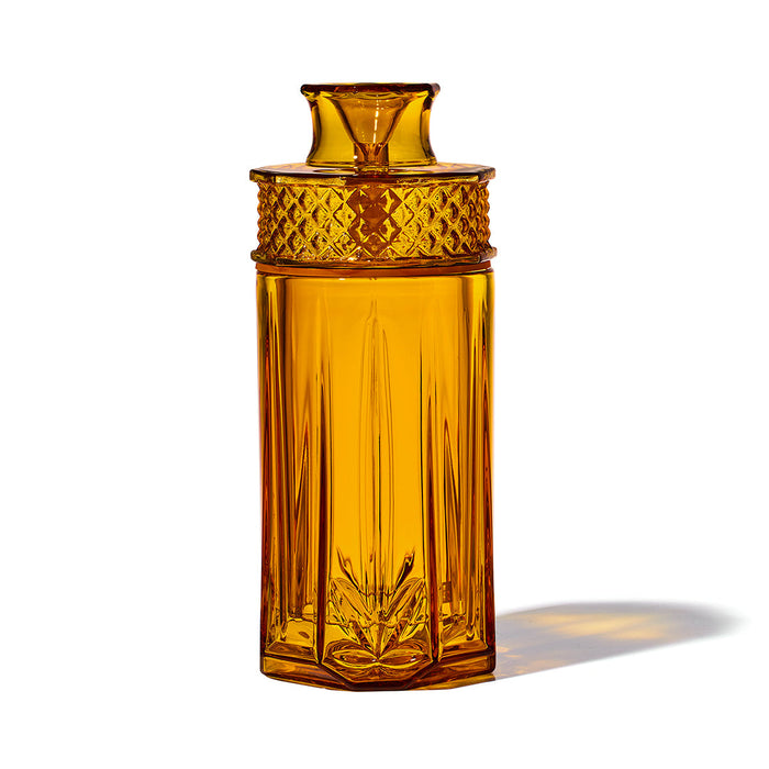 NWTN Home Highball Borosilicate Glass Gravity Bong – 8¼″, Honeycomb