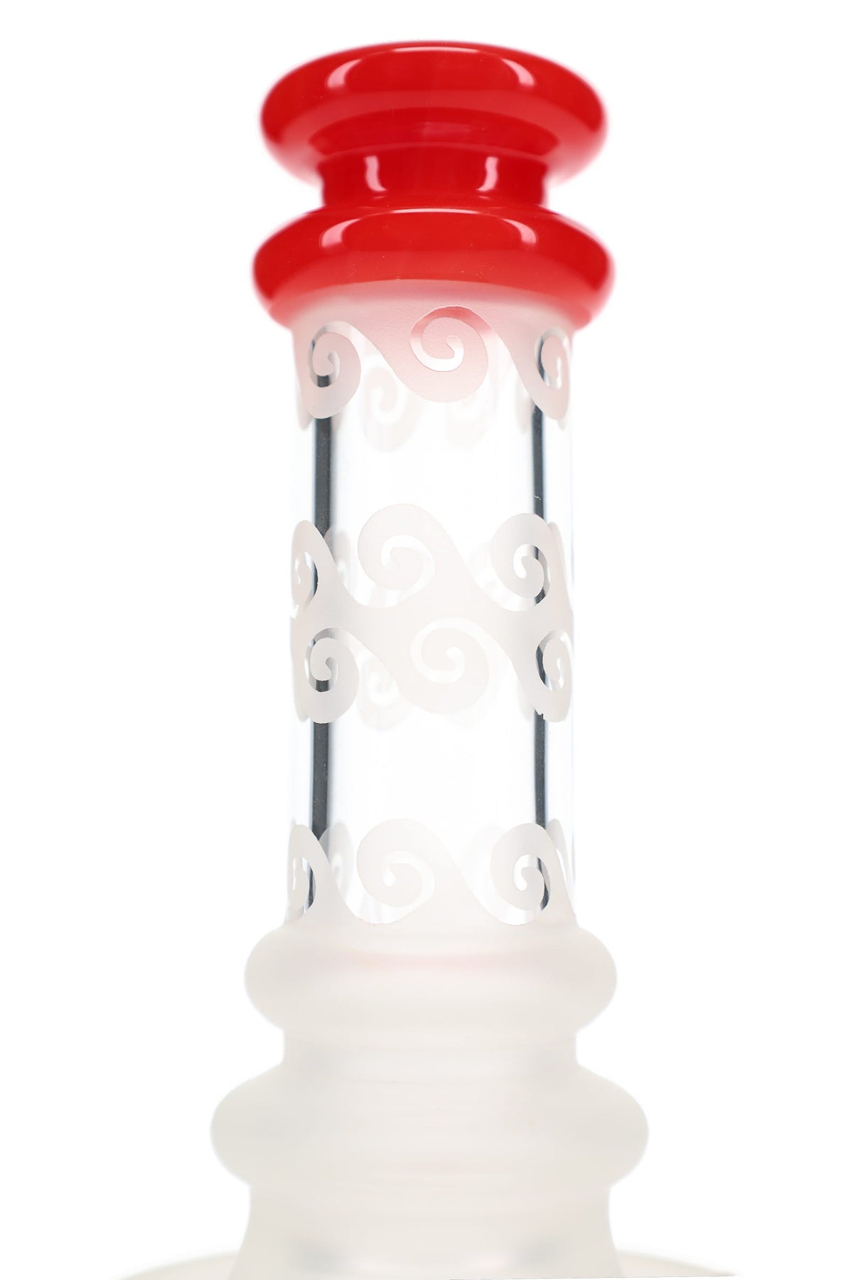 6B Glass Frosted Demon Perc Dab Rig – 8.5″ – Assorted Colors
