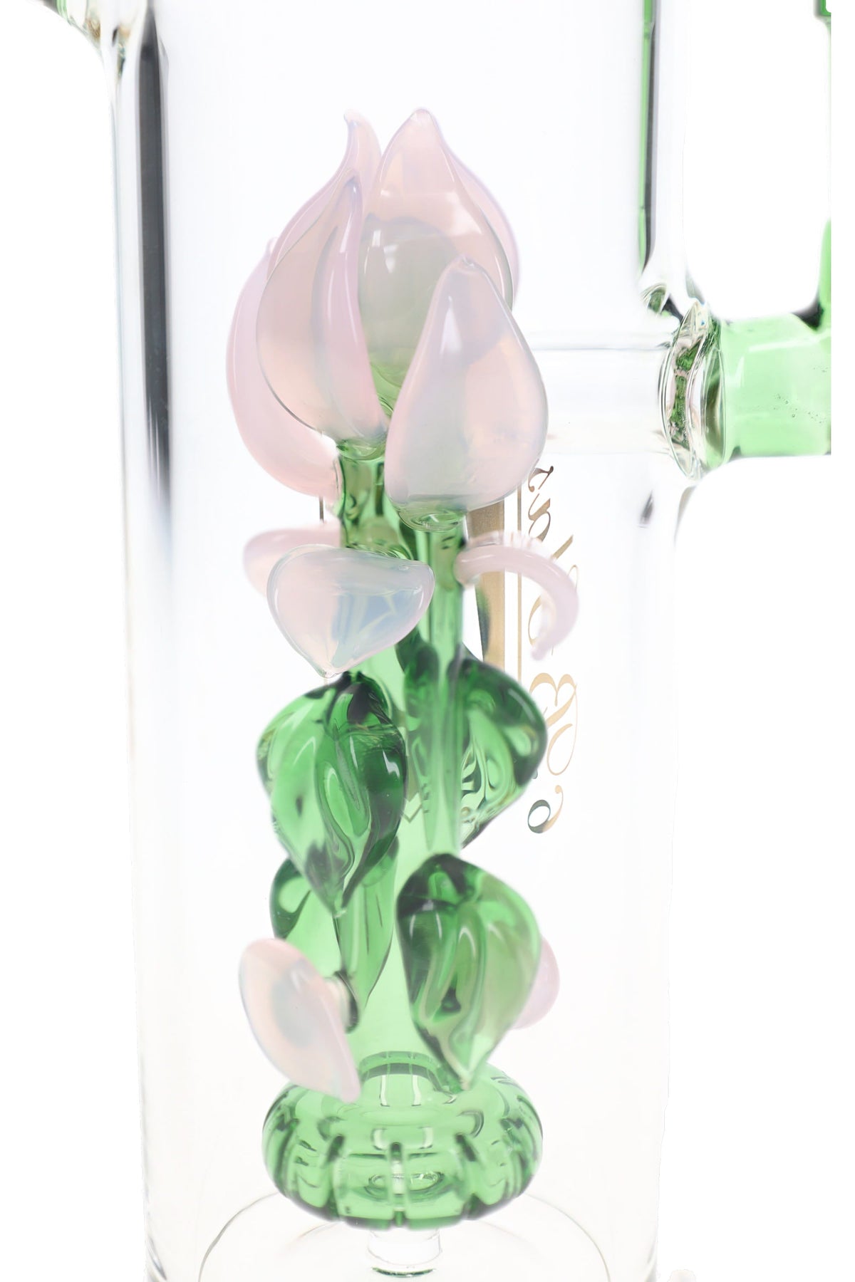 6B Glass Rose Chamber Bong – Showerhead Perc – 6.5″