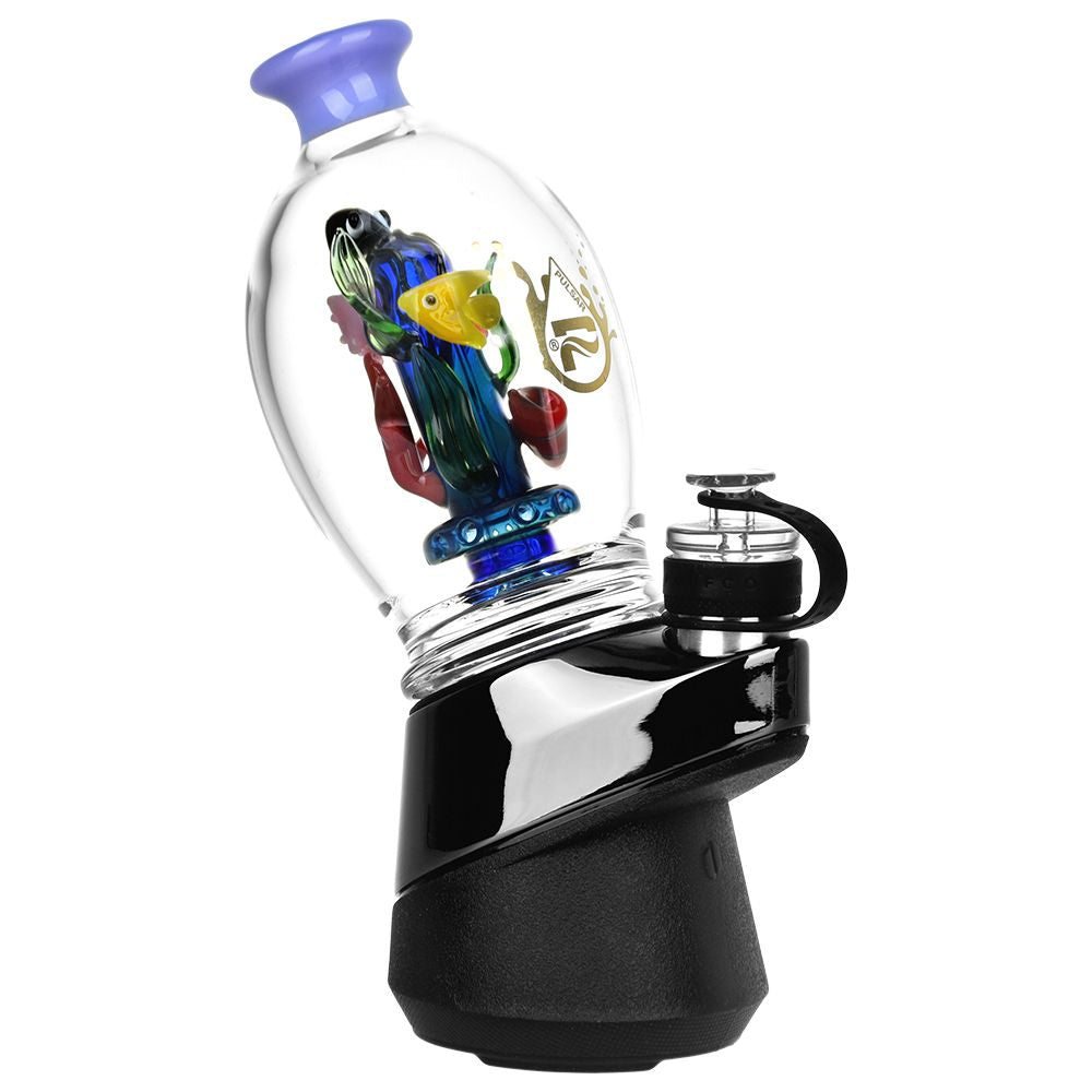 Pulsar Coral Reef Bubbler Attachment for Puffco Peak / Pro - 5" - Discreet Smoker