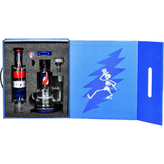 Grateful Dead x Pulsar Cool It Down Glycerin Water Pipe Kit - 16.5" / 14mm F - Discreet Smoker