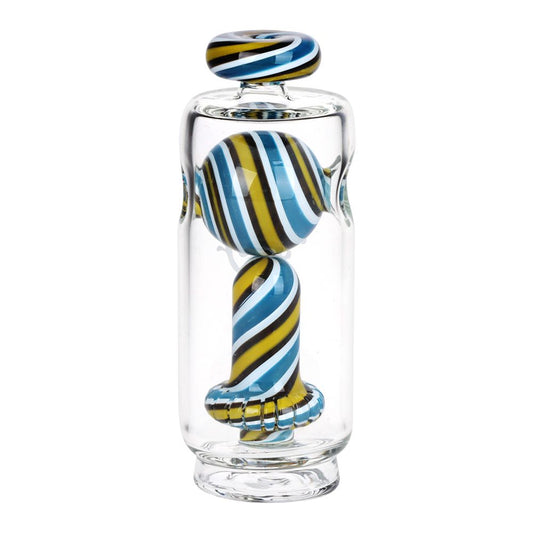 Pulsar Kandyland Bubbler Attachment for Puffco Peak & Peak Pro | 5" - Discreet Smoker