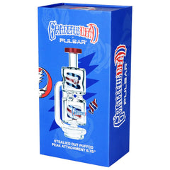 Grateful Dead x Pulsar Stealied Out Attachment Set for Puffco Peak & Peak Pro- 6.75" - Discreet Smoker