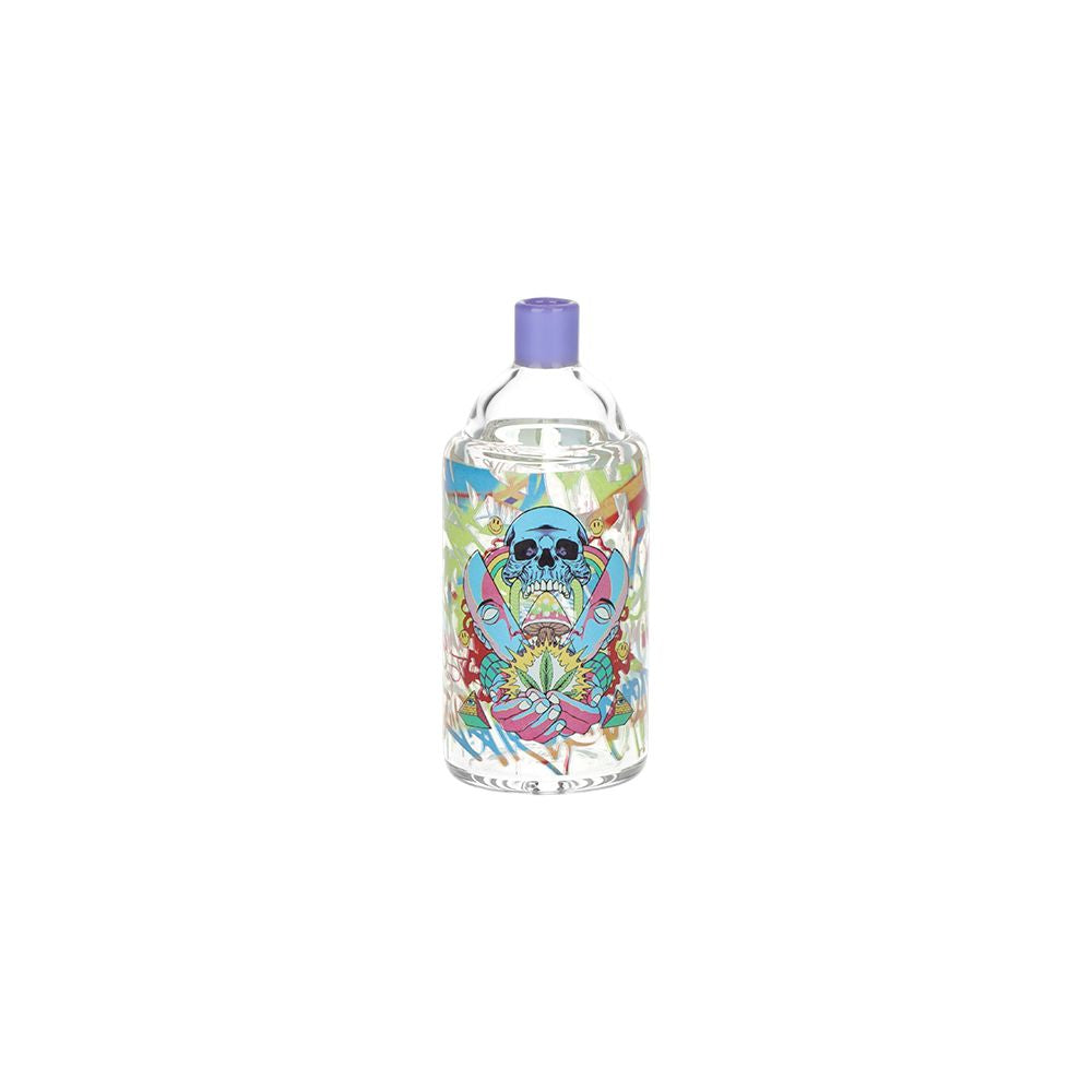 Pulsar Graffiti Series Spray Paint Glass Water Pipe Set / 7.5" / 14mm F - Discreet Smoker