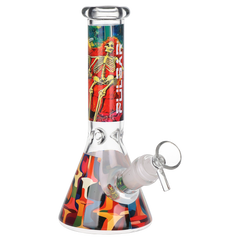 Pulsar Design Series Beaker Water Pipe Smoker's Kit | 7.75" - Discreet Smoker