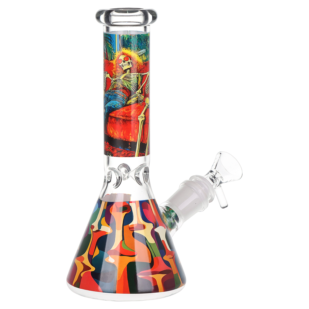Pulsar Design Series Beaker Water Pipe Smoker's Kit | 7.75" - Discreet Smoker