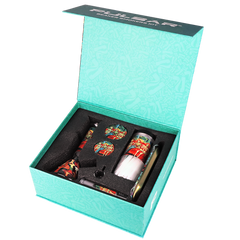 Pulsar Design Series Beaker Water Pipe Smoker's Kit | 7.75" - Discreet Smoker