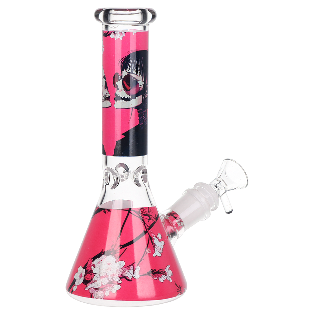 Pulsar Design Series Beaker Water Pipe Smoker's Kit | 7.75" - Discreet Smoker