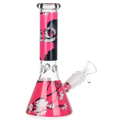 Pulsar Design Series Beaker Water Pipe Smoker's Kit | 7.75" - Discreet Smoker
