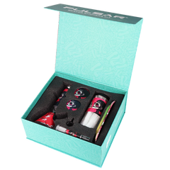 Pulsar Design Series Beaker Water Pipe Smoker's Kit | 7.75" - Discreet Smoker
