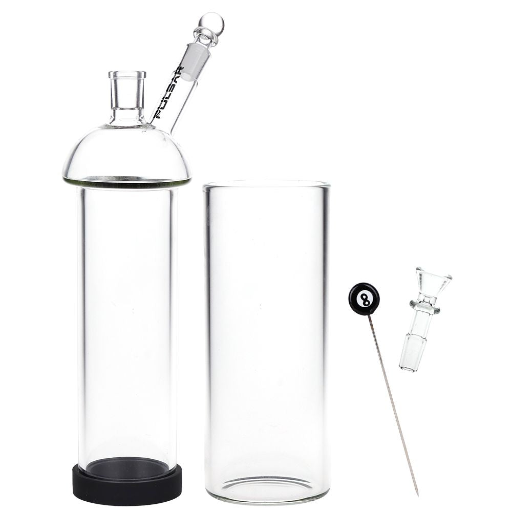 Pulsar Glass Gravity Water Pipe - 12" / 14mm F - Discreet Smoker