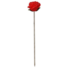 Pulsar Valentine's Hearts 'n' Roses Glass Herb Pipe Duo - 10" / 14mm F - Discreet Smoker