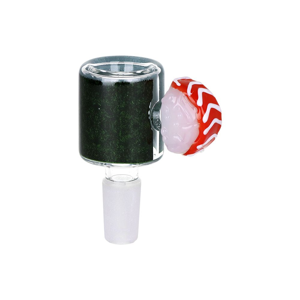 Pulsar Sushi Time Bubble Base Glass Water Pipe - 12.5" / 14mm F - Discreet Smoker