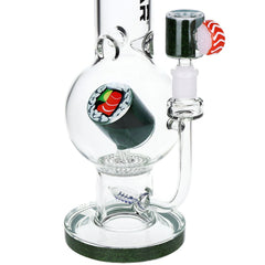 Pulsar Sushi Time Bubble Base Glass Water Pipe - 12.5" / 14mm F - Discreet Smoker