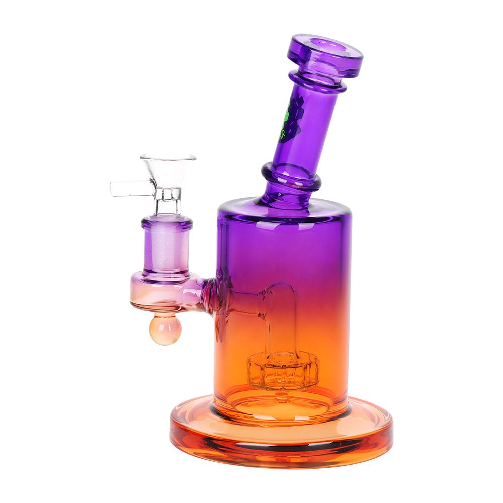 SeshGear Ombre Glass Water Pipe | 7.5" | 14mm F - Discreet Smoker