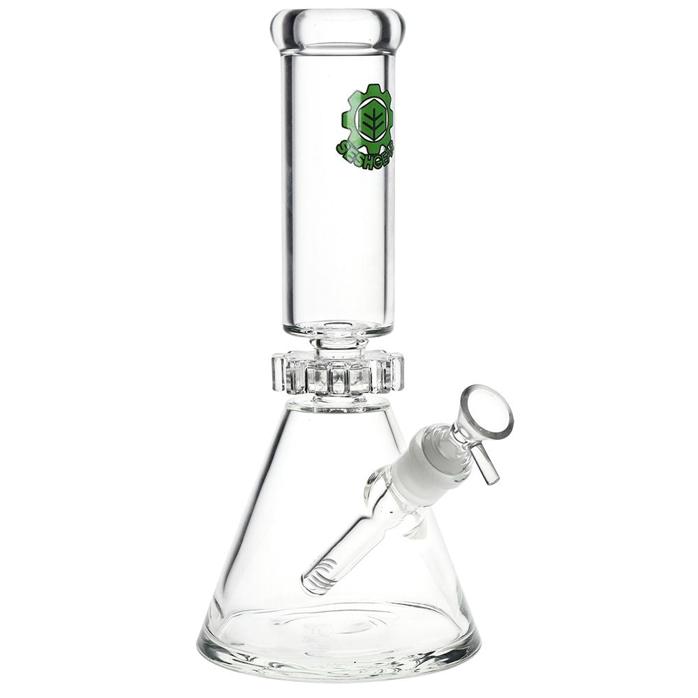 SeshGear Spinner Beaker Glass Water Pipe - 11.75" / 14mm F - Discreet Smoker