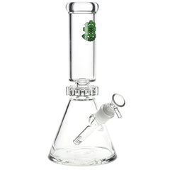 SeshGear Spinner Beaker Glass Water Pipe - 11.75" / 14mm F - Discreet Smoker