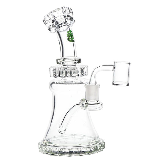 SeshGear Spinner Glass Dab Rig w/ Banger - 8.5" / 14mm F - Discreet Smoker