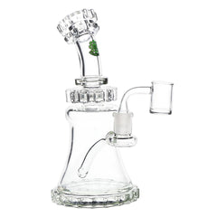SeshGear Spinner Glass Dab Rig w/ Banger - 8.5" / 14mm F - Discreet Smoker