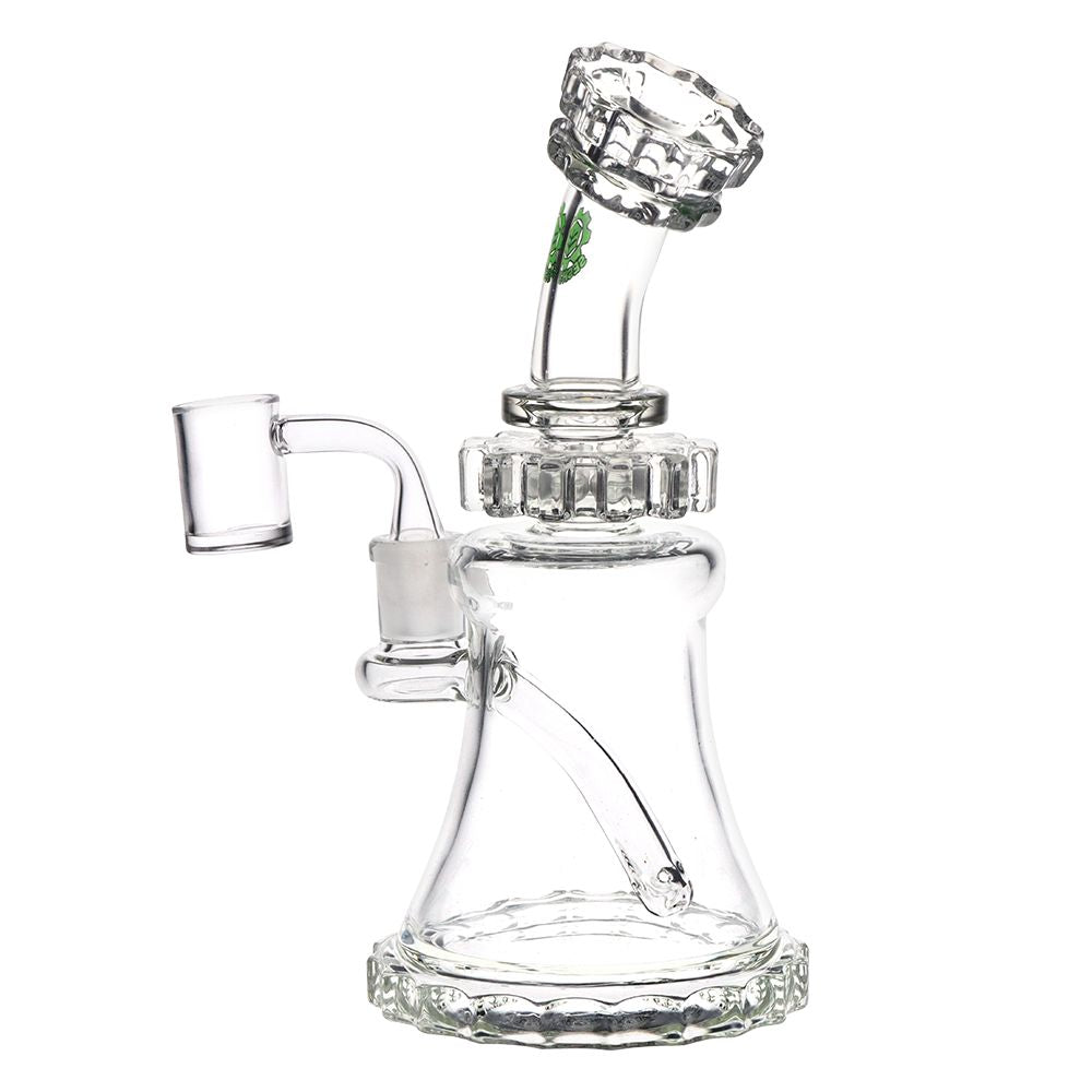 SeshGear Spinner Glass Dab Rig w/ Banger - 8.5" / 14mm F - Discreet Smoker