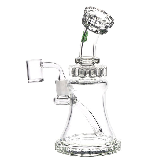 SeshGear Spinner Glass Dab Rig w/ Banger - 8.5" / 14mm F - Discreet Smoker
