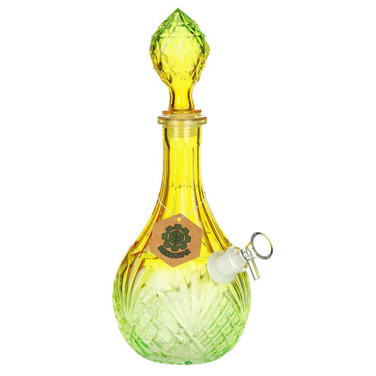 SeshGear Vintage Ombre Glass Water Pipe - 12.25" / 14mm F / Water Drop - Discreet Smoker