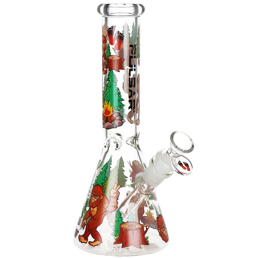 Pulsar Grumpy Bigfoot Beaker Glass Water Pipe - 10" / 14mm F - Discreet Smoker