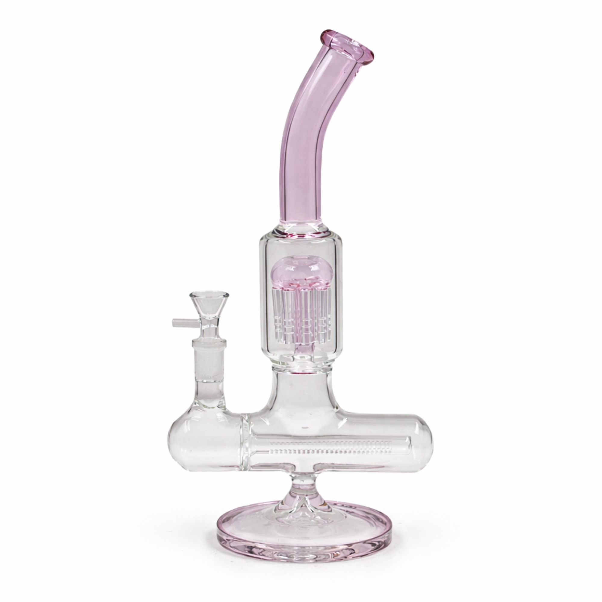 GlassWave 12” Dual Diffusion Bong - Discreet Smoker
