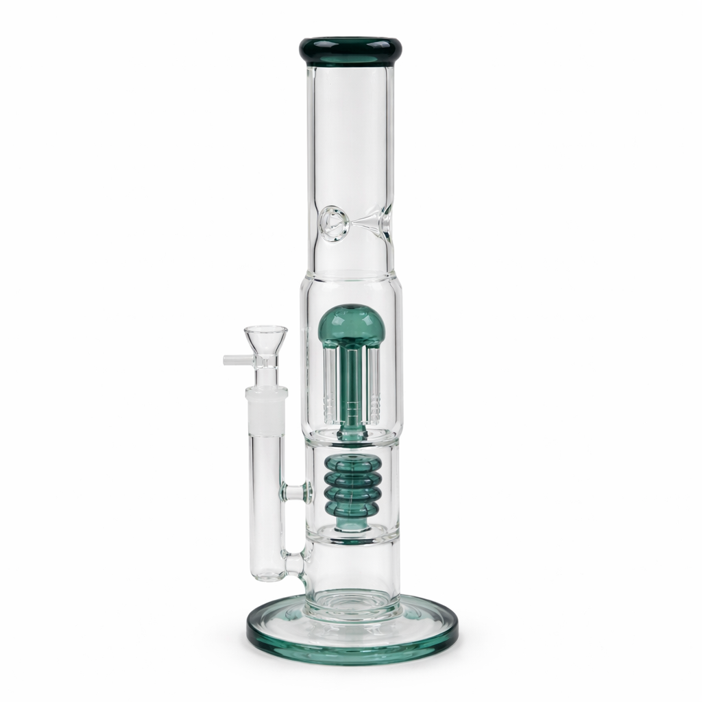 FrostStack 14” Tree Perc Bong - Discreet Smoker