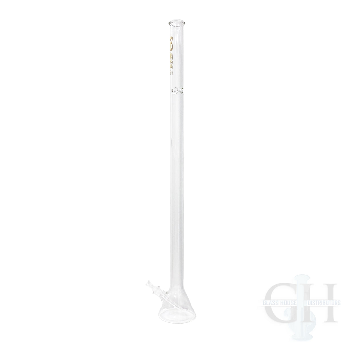 48" (4 Ft.) Rock Glass Beaker Bong - Discreet Smoker