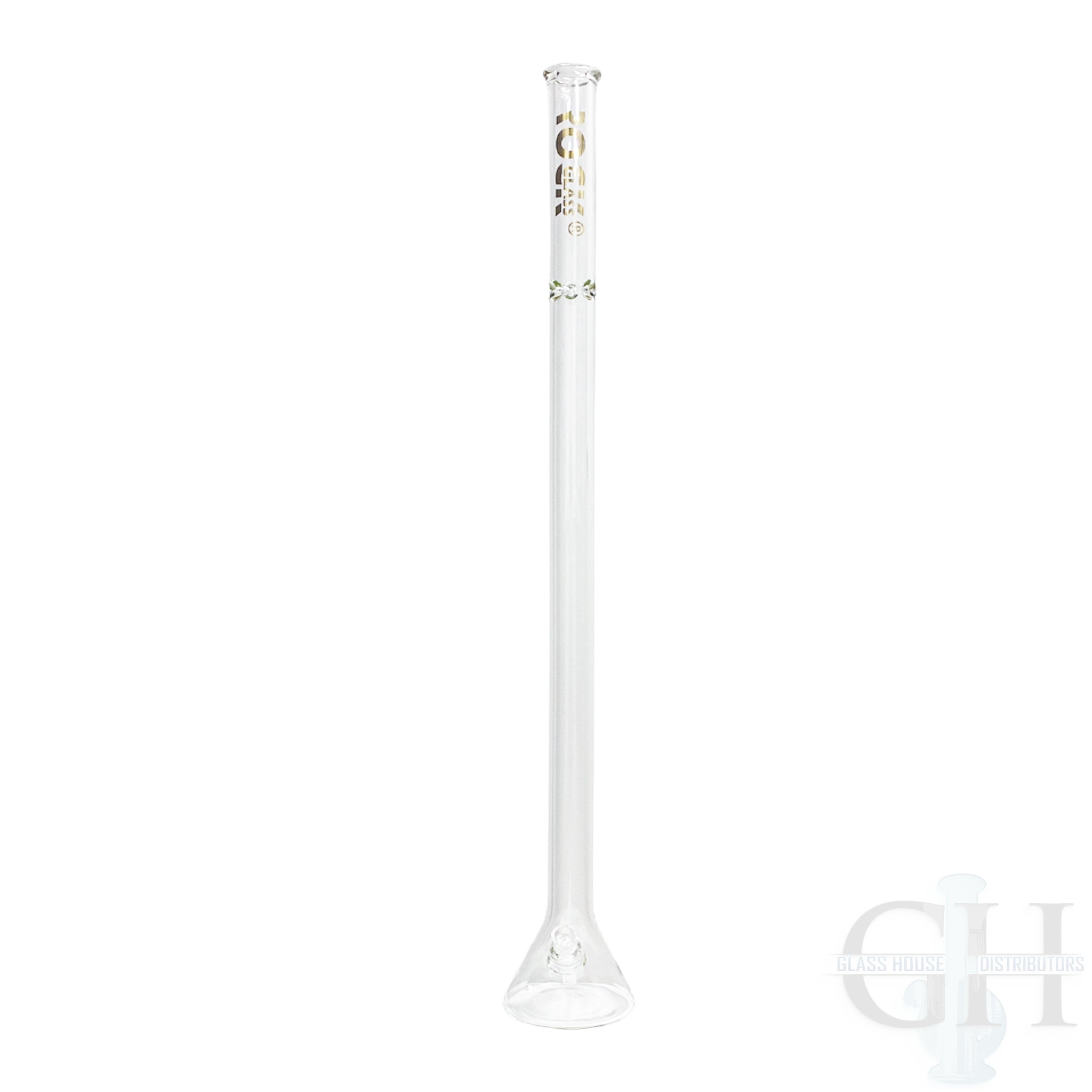 48" (4 Ft.) Rock Glass Beaker Bong - Discreet Smoker