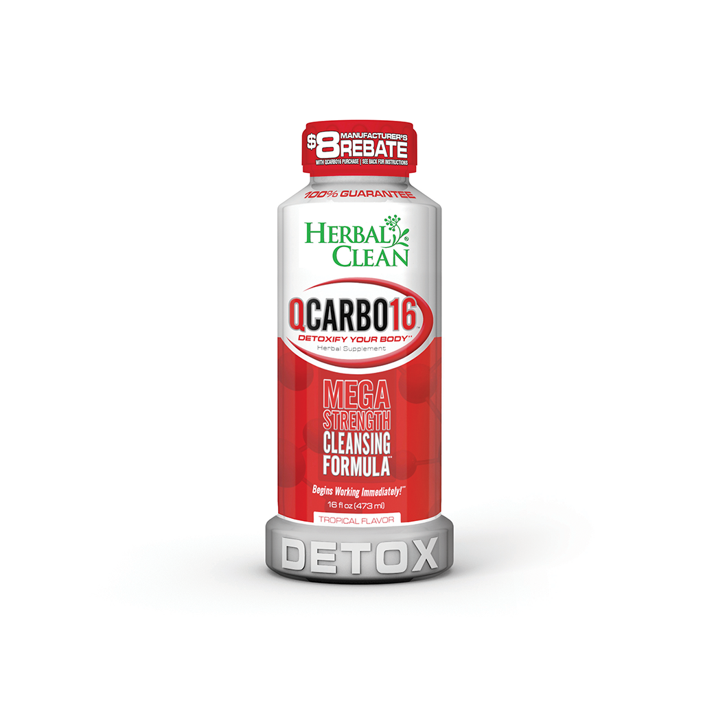 QCarbo16 1 Step Maximum Cleanse Same Day Detox - Discreet Smoker