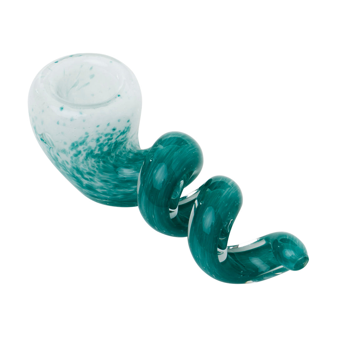 Human Grade Corkscrew Pipe - Discreet Smoker