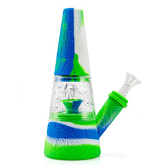 Fountain Silicone and Glass Bong - Discreet Smoker