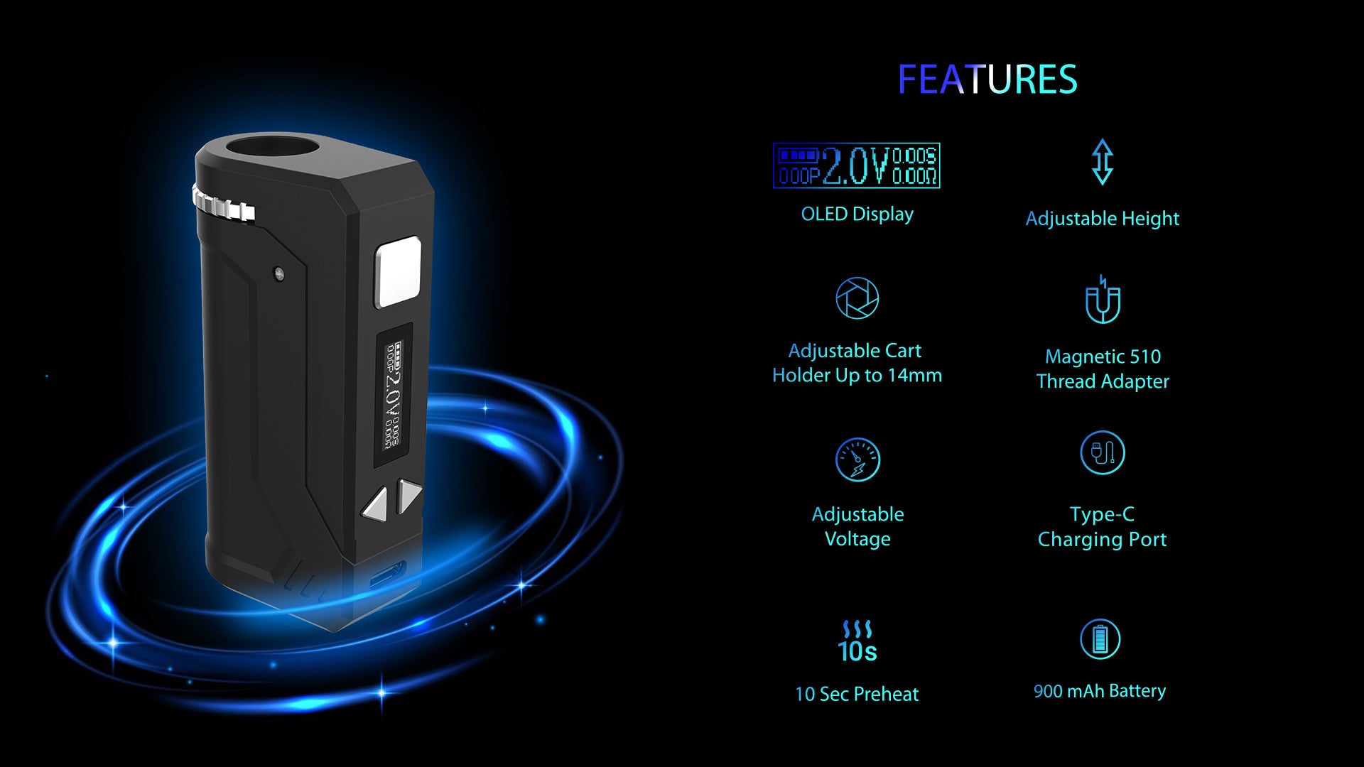 Yocan UNI Pro Plus - Discreet Smoker