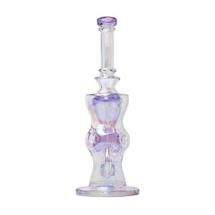 Human Grade 11.5" Swiss Incycler Glass Water Pipe - Discreet Smoker