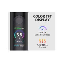 Yocan Ziva 2.0 510 Battery - Discreet Smoker