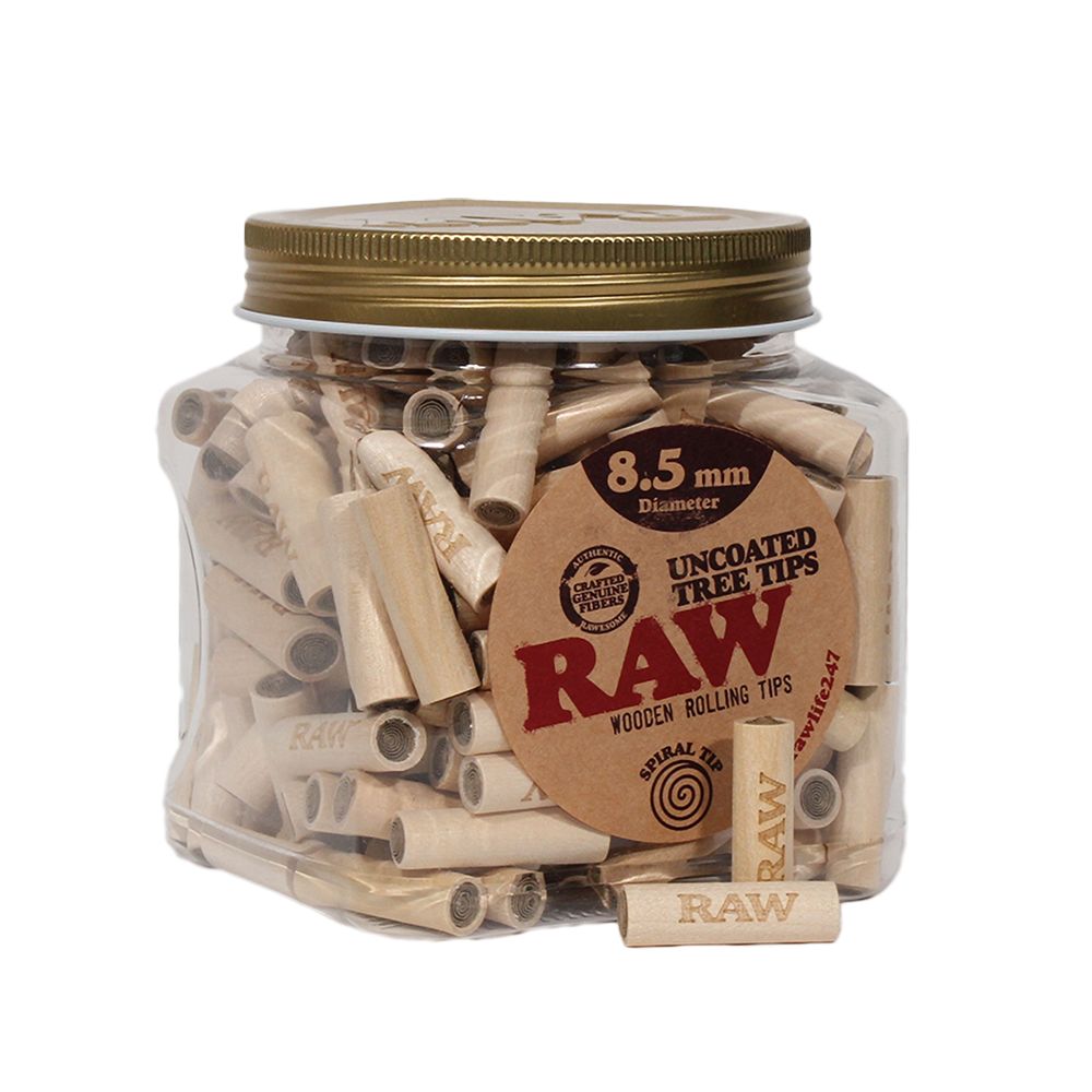 RAW Uncoated Tree Tips - Discreet Smoker