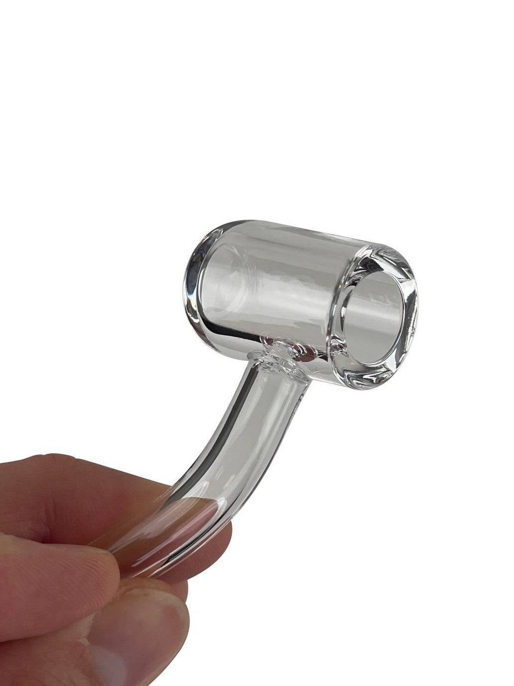 Flat Top Quartz Banger Male Joint Nail - 14mm & 45 Degree - Discreet Smoker