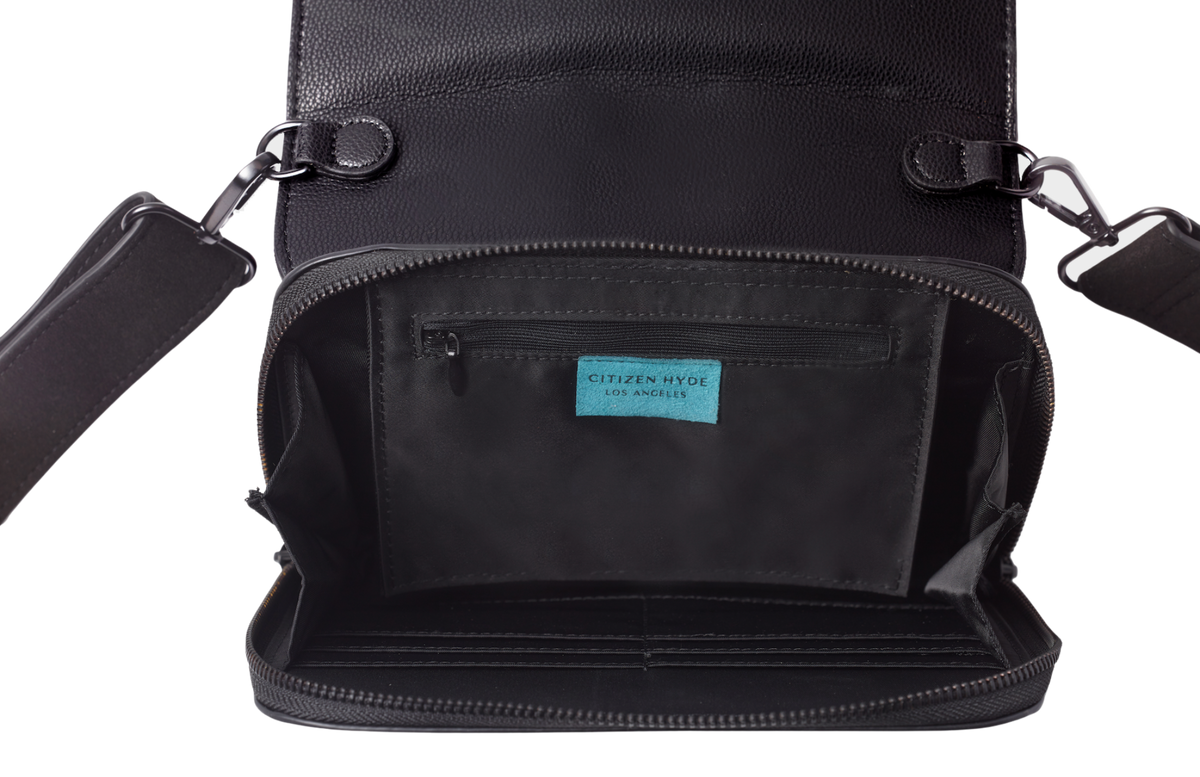 Citizen Hyde, Lockable Odor Resistant Crossbody Wallet - Discreet Smoker