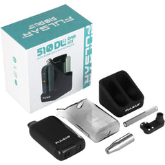 Pulsar DL 5.0 Bubbler Dab Kit with Wax Atomizer - 1000mAh / Black - Discreet Smoker
