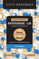 Gold Naturals Entourage Δ9 Gummy - Discreet Smoker