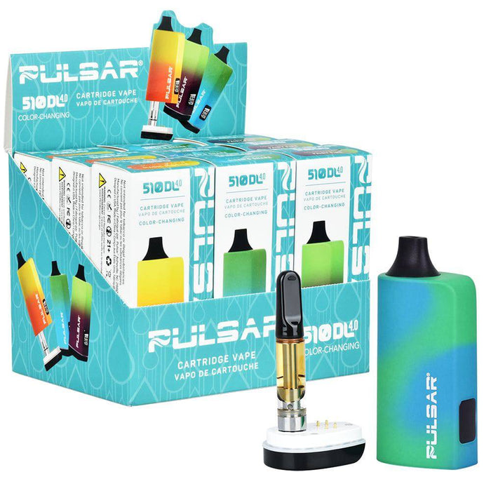 Pulsar 510 DL 4.0 Auto-Draw Variable Voltage Vape Bar, Assorted