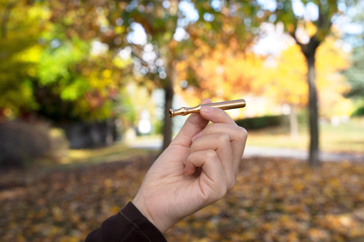The ONGROK Taster Bat - Aluminum One-Hitter - Discreet Smoker