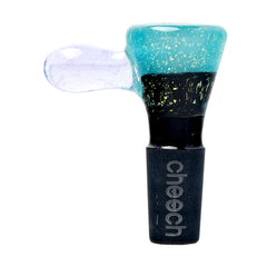 Cheech Glass 2" Transparent Dichro Glass Bowl - Discreet Smoker