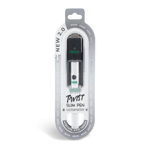Ooze Twist Slim Pen 2.0 510 Thread Vaporizer Battery - Discreet Smoker