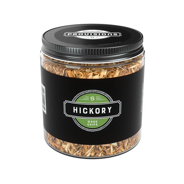 Stündenglass  Gravity infuser Provisions Woodchips - Hickory (4oz) - Discreet Smoker