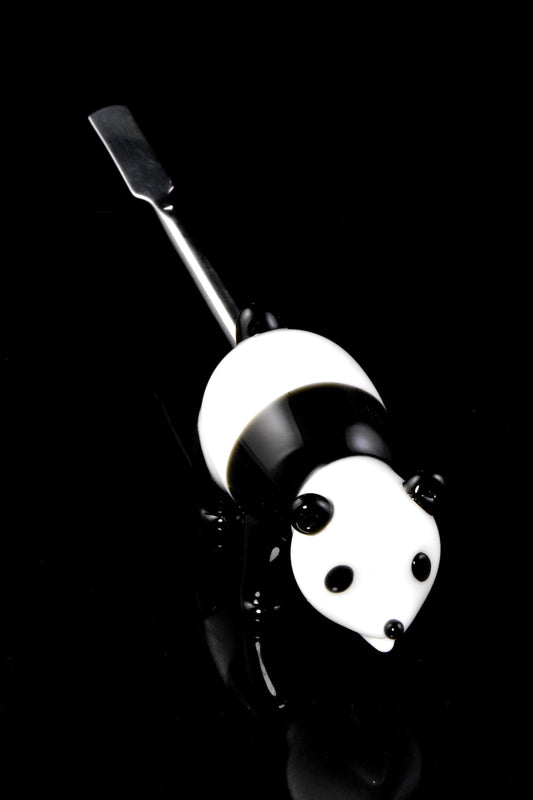 US-Made Panda Glass Dabber – 5″